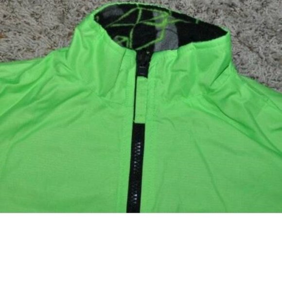Boys All Weather Jacket 4/5 Black Green 4 in 1 Winter Spring Fall Athletech - Picture 10 of 15